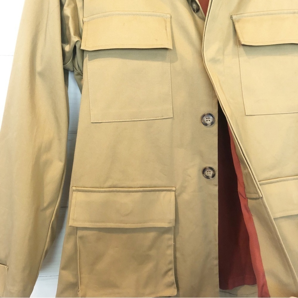 Uncle Studios Four Patch Pocket Utility Cargo Jac… - image 7